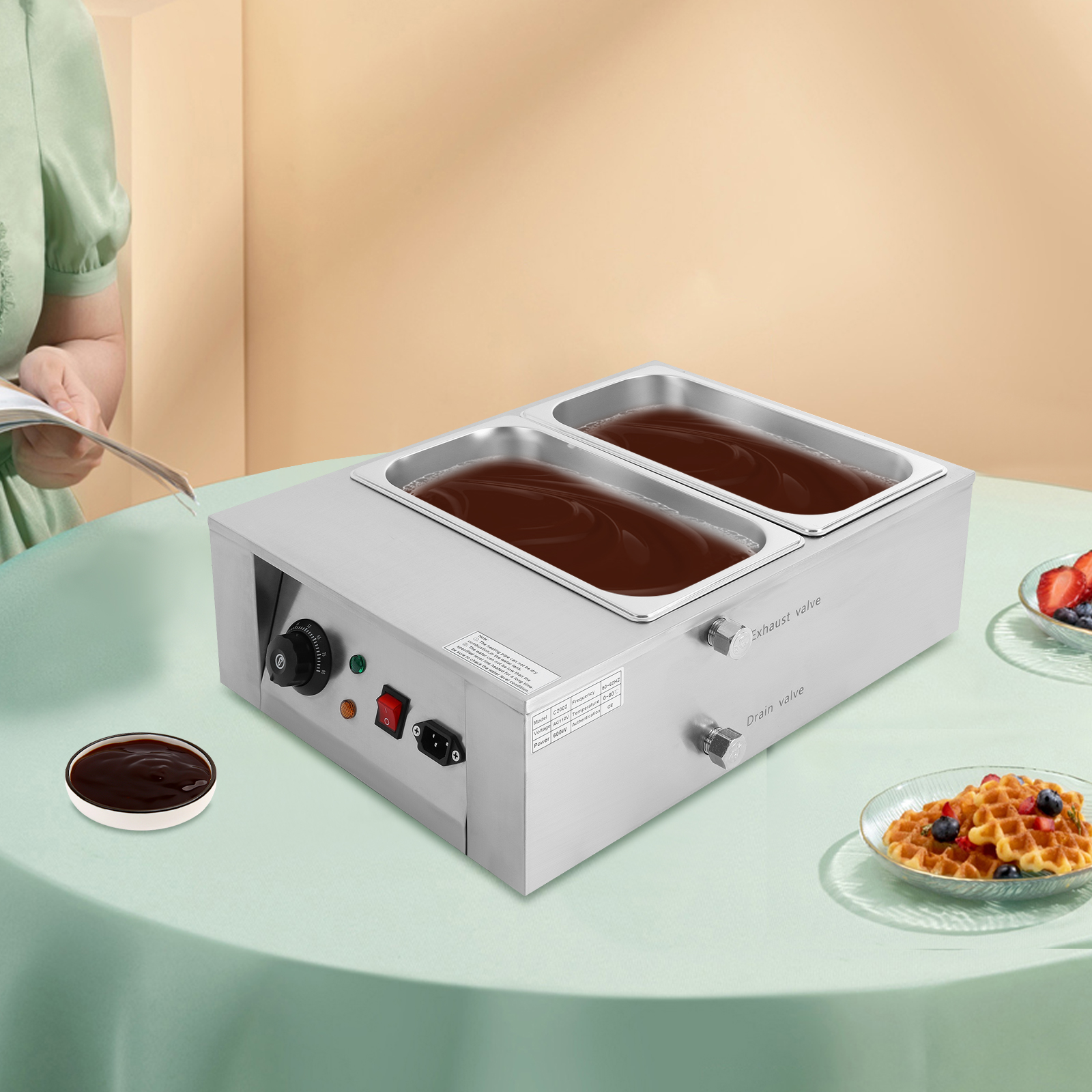 Dual Tank Chocolate Melting Po – Commercial Kitchen Store recenzja i cena